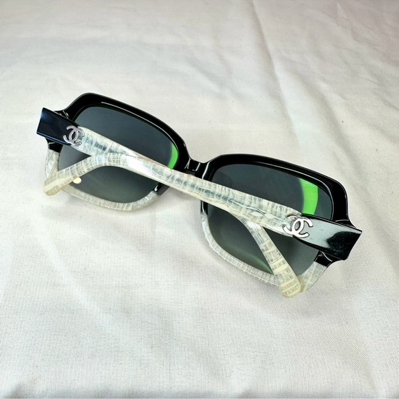 CHANEL 5177 c.1199/3C Black Sunglasses - Picture 1 of 5